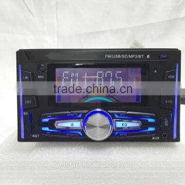 universal double 2 din car audio car mp3 player with UBS SD Aux-in ,bluetooth fm am modulator