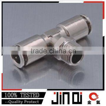 quality is our culture china manufacturer tee type pneumatic brass fitting with factor price