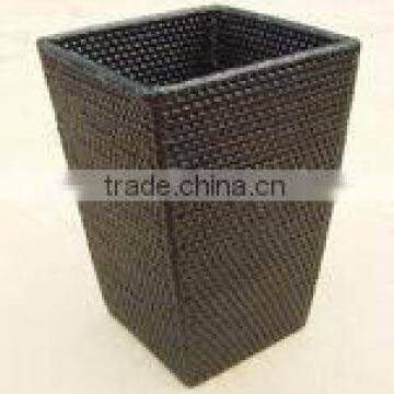 Rattan Flower Weaving Pot or Clothing Basket