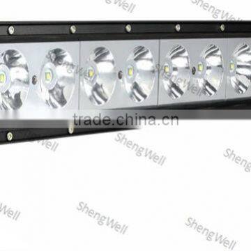 ShengWell auto led light bar 9-32V 100W 17inch IP67 cree led light bar double row led bar offroad led light bar led bar light