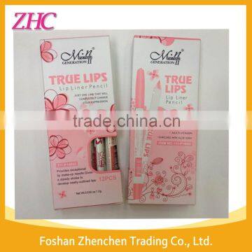 MENOW Makeup Hot Selling Wood Lip Liner Pencil,Turelips Liner Set photo-5