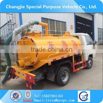 new condition rotating degree multiple functional optional fecal suction truck