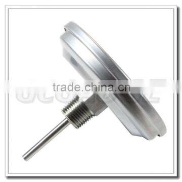 High Quality Crimped Ring Stainless Steel Industrial Back Entry Thermometer photo-5