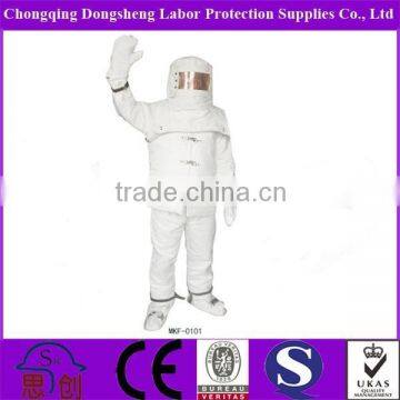 Aluminized fireproofing chemical protective clothing fire entry suits for rescue