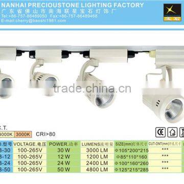 High Lumen Degree Adjustble Strong 30w Cob Led Track Light photo-4