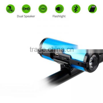 Bluetooth Speaker Flashlight Power Bank Flashlight Bike Headlight Bike Cycling