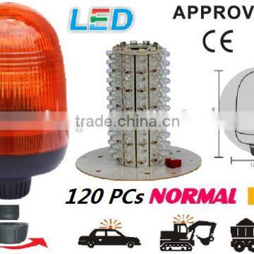 E-MARK LED Flash Warning Light, ECE MARK LED Rotating Warning Beacon (SR-BL-501A-5) Europe Screw Mount LED Beacons, 3 Functions