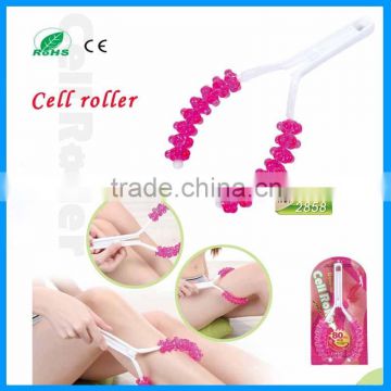 Dahoc plastic Y shape thigh leg massager roller