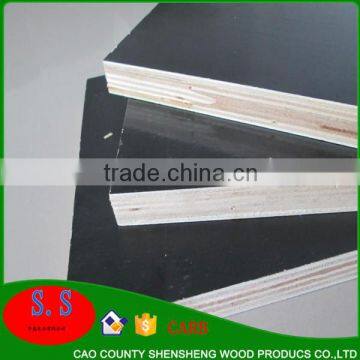 10mm 12mm15mm 18mm 20mm 25mm Poplar Sheet Black or Brown Construction Formwork Materials From Plywood Factory photo-2