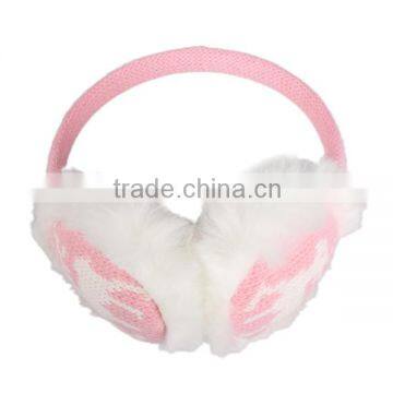 Sya hot sale fashion fake fur winter girls earmuffs for sale