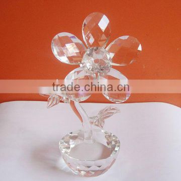 Vivid Crystal Glass Flower For Gifts & Home Decoration ZW-M007