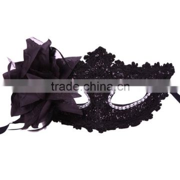 First-grade Fine Leather Belt Lily Princess Masquerade Mask Sexy Halloween Party Eye Mask Fancy Costume Mask