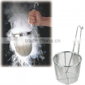 Scoop Colander with Connected Handle 8 mesh