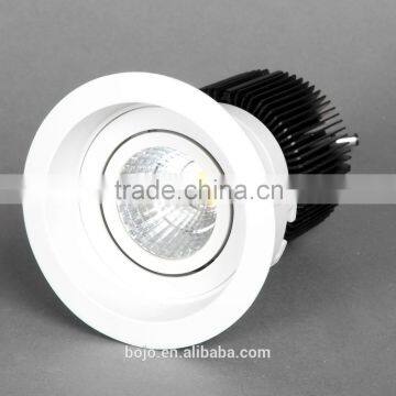 6W 9W 13W COB LED downlight with round and square outer ring made in China