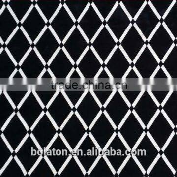 Rhombus/Diamond/ Lozenge Design Printed Velvet for Upholstery Garment with High Quality with Cheap Price