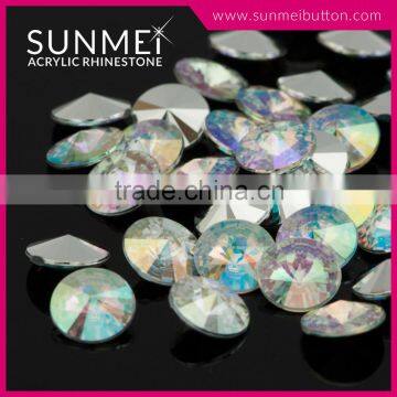 Fancy Eco-Friendly Decoration Crystal AB Rhinestone Manufacturer