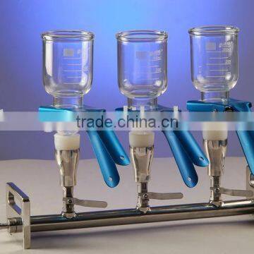Multiple Vacuum Filtration System/glass funnel