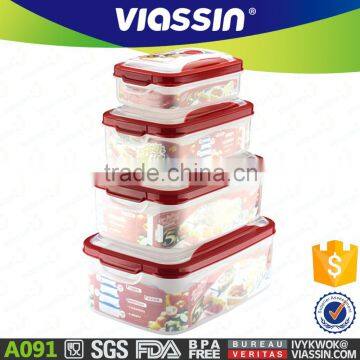 4pcs of crisper box