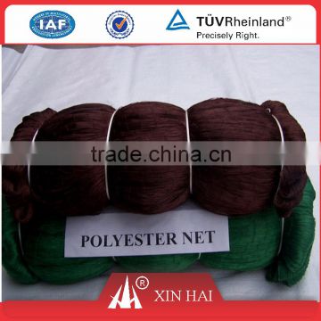 polyester raschel knotless net webbing net