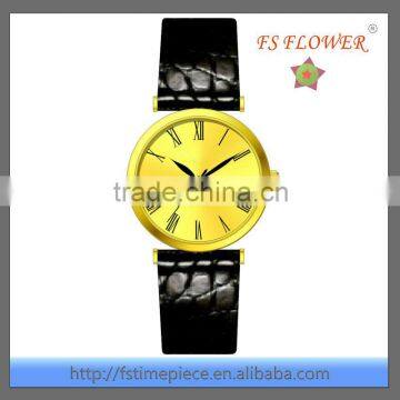Good Quality PC21 Japan Quartz Movt Ladies Genuine Leather Watch Strap Alloy Watch Christmas 2014 New Hot Items Gifts