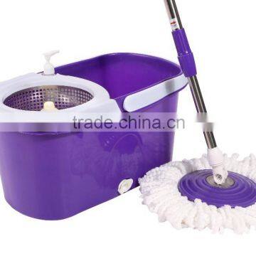 360 Degree Spinning Hand Press Dry and Clean Mega Mop