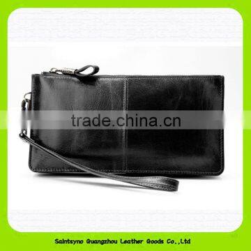 15714 Brand RFID wallet real leather RFID blocking travel wallet men