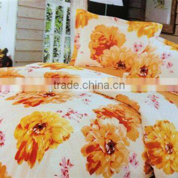 100% poly bedding printing velboa fabric