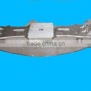 train parts bolster, wear resistance parts, die casting parts supplier from china