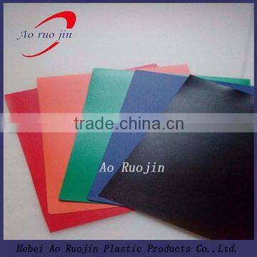 Factory wholesale good quality Thin Black Texture PE Sheet / Polyethylene PE Sheet