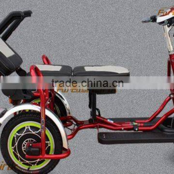 2 Seat Electric Tricycle Chair model TCP for the old