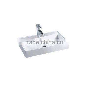 Ceramic Bathroom countertop Wash sink