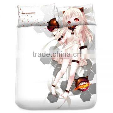 New Shinkaisei Kan - Kantai Collection Japanese Anime Bed Sheet With Pillow Covers Blanket 2