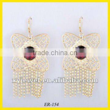 wholesale hoop golden earring of new jewelry fashion