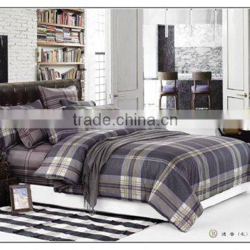 Home textile factory 100% cotton reactive printing bedding set,dark colour duvet cover