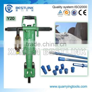 Y20 pneumatic stone drilling tool