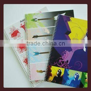 2014 new design single coil notebooks and PP cover