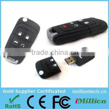 OEM PVC 2gb / 4gb USB Stick Car Key Shape USB Flash Drives With Free Sample Custom photo-2