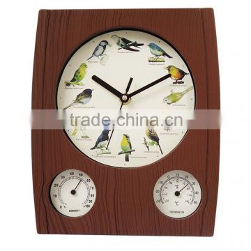 Cuckoo Clock Weather Station Wall Clock With Temperature YZ-8961