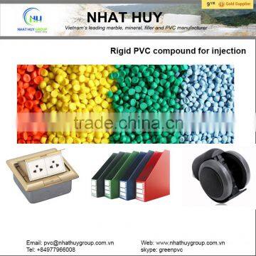 rigid pvc compound for Injection (factory price)