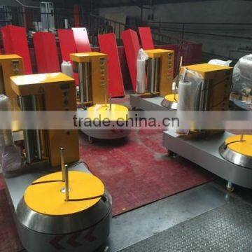 XL 01 stretch film wrapping machine with automatic system for luggage packaing