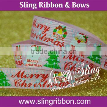 2015 Hot Selling Factory Christmas Celebrate it Ribbon Wholesale