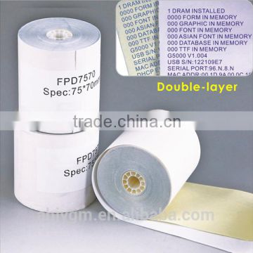 Popular Different Specifications Double-layer Cashier Paper Roll