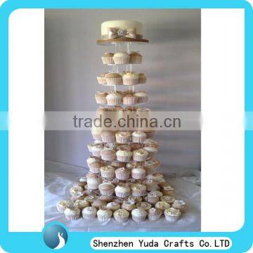 customized wholesale acrylic table counter desktop cake candy display stand rack holder factory price