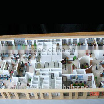 3D architectural miniature scale model,residential scale building model