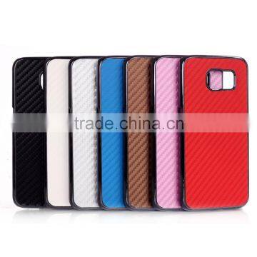 Wholesale OEM Protective Case For Samsung Galaxy S6, For Samsung S6 PC Case, For Samsung S6 Carbon Fiber case