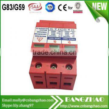 High Quality 2 Phase 1000V DC SPD 20/40KA Power Surge Protector Device photo-6