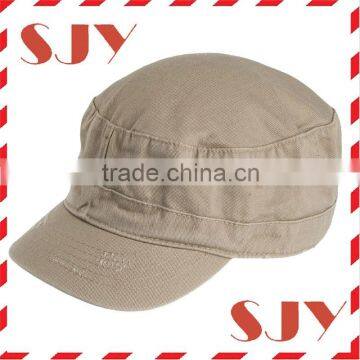 Army Military Cap in Cotton Adjustable Cadet Hat Many Colors