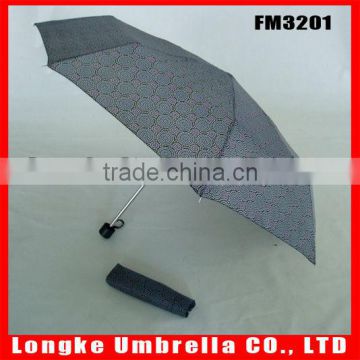 [FM3201]21"x8K 3 folding parasol,Wholesale parasols