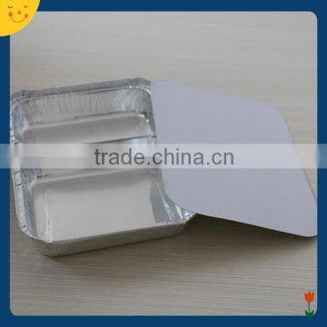 2 Compartments Aluminum Foil Food Container Price photo-5