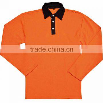 Long sleeve polo shirts for men